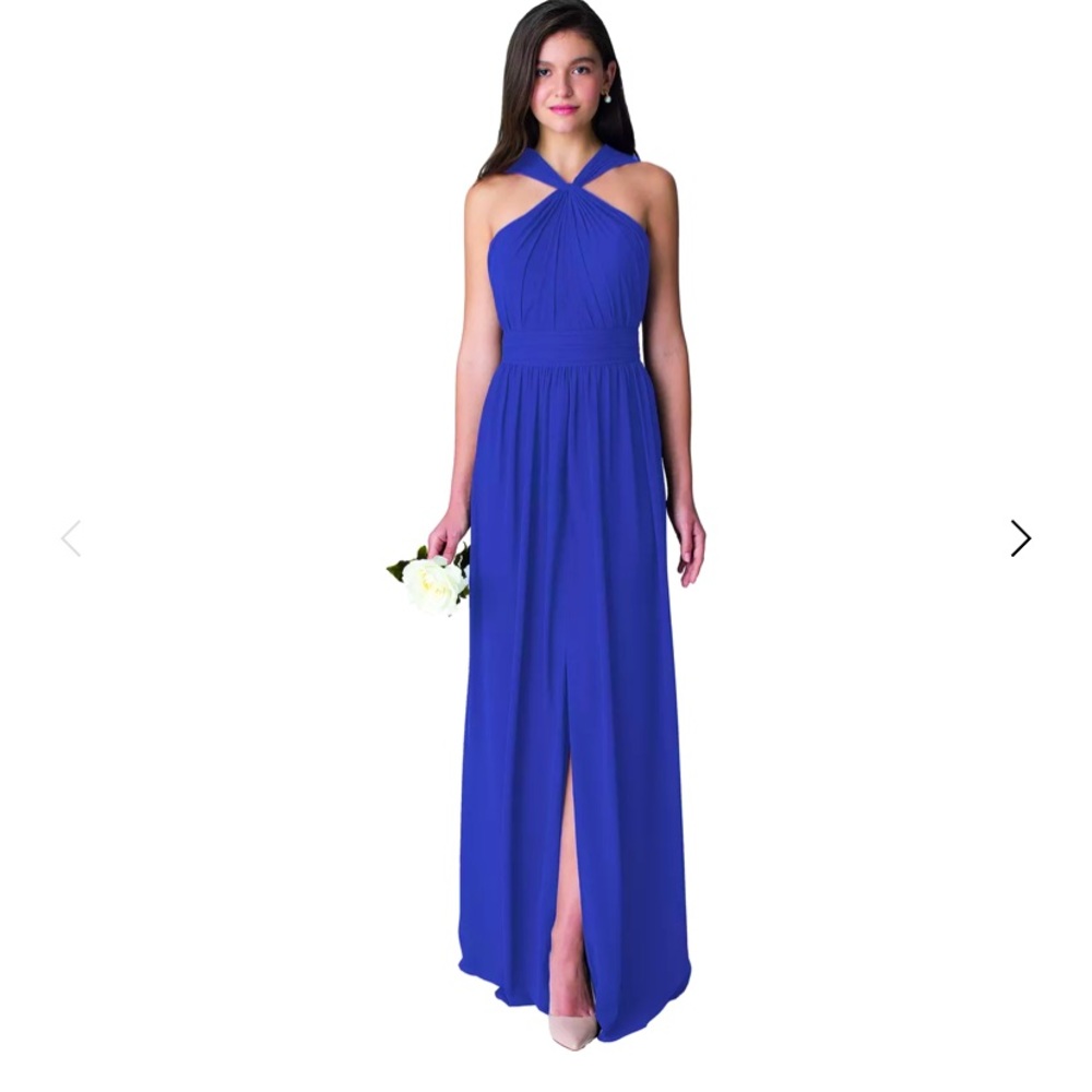 Bill Levkoff Royal Blue 1274 Bridesmaid Dress